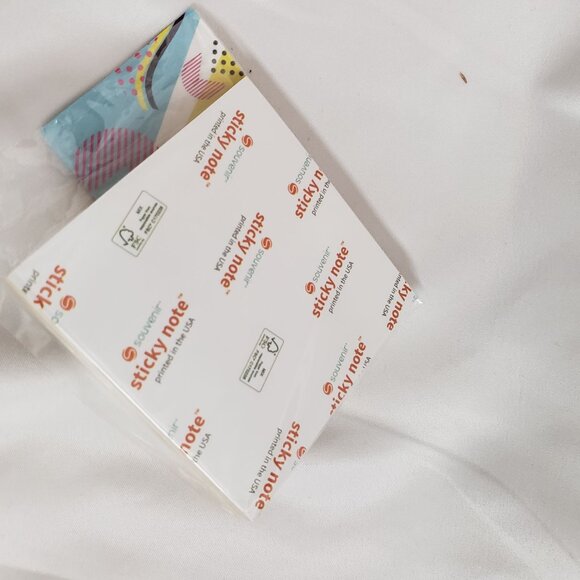 NEW 3" X 3" "You Cant Park For Shit" Sticky Note Pad - Picture 3 of 4